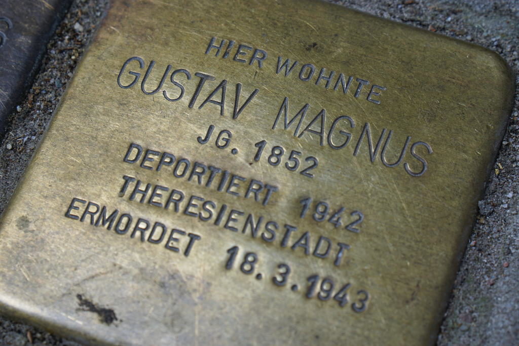 Stolperstein für Gustav Magnus